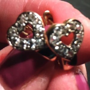 🌺14K GOLD EARRINGS with CZ’s🌺